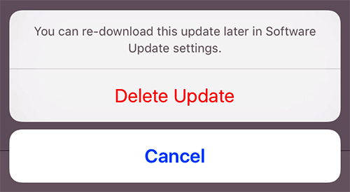 How To Delete Firmware Updates