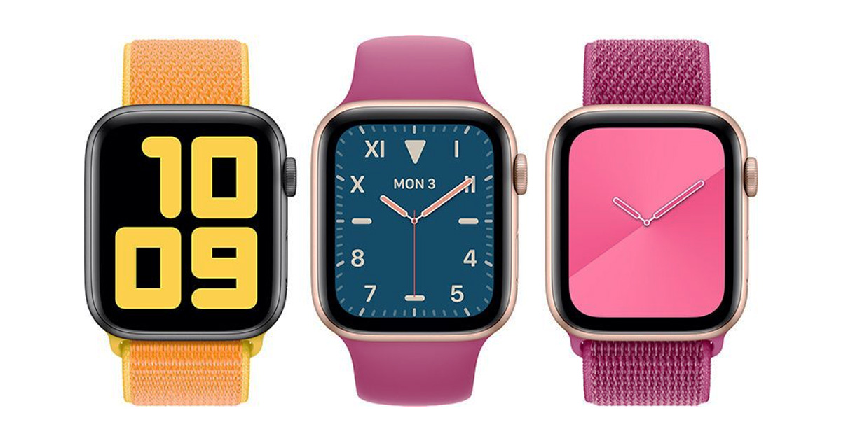 Apple WatchOS New Watch Faces