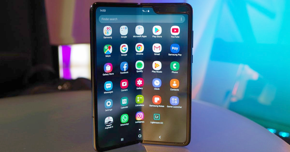 In September, Samsung will launch foldable smartphones