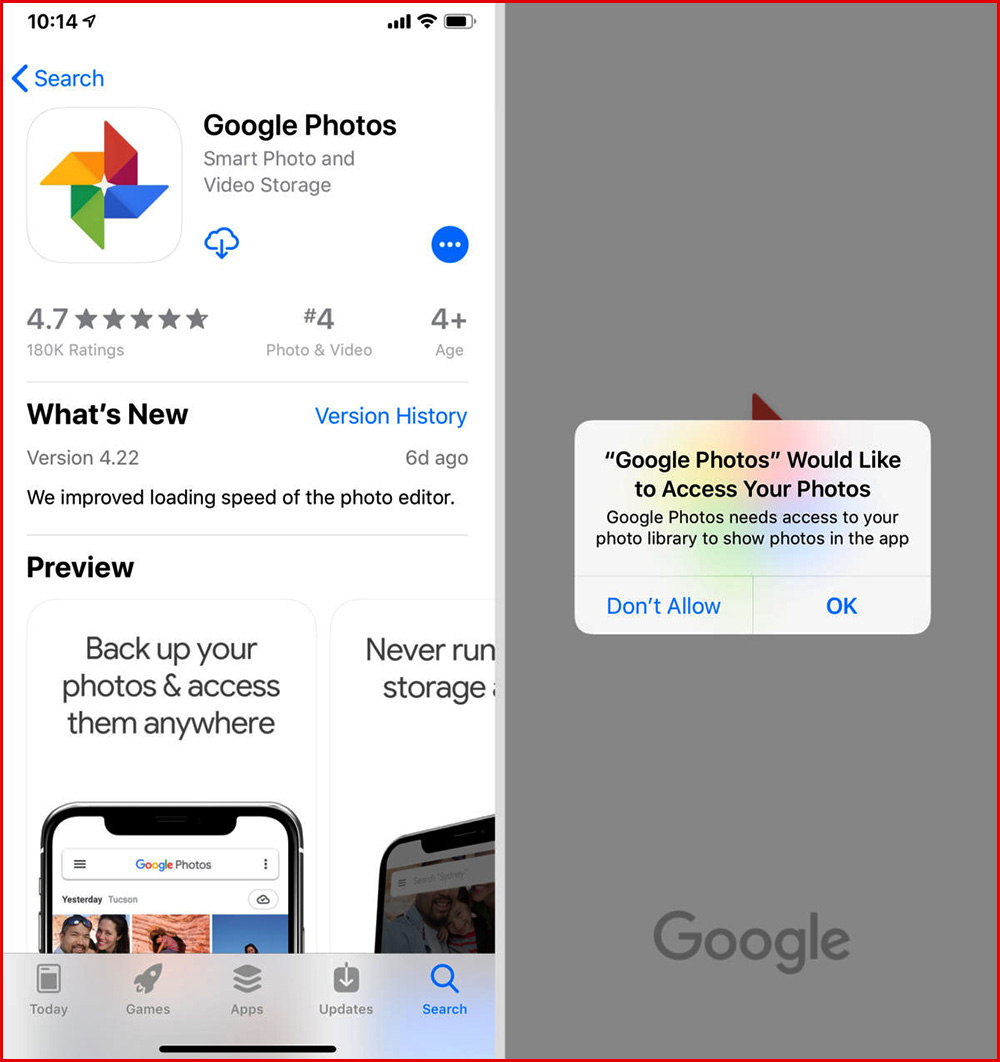 How To Download Google Photos In IPhone