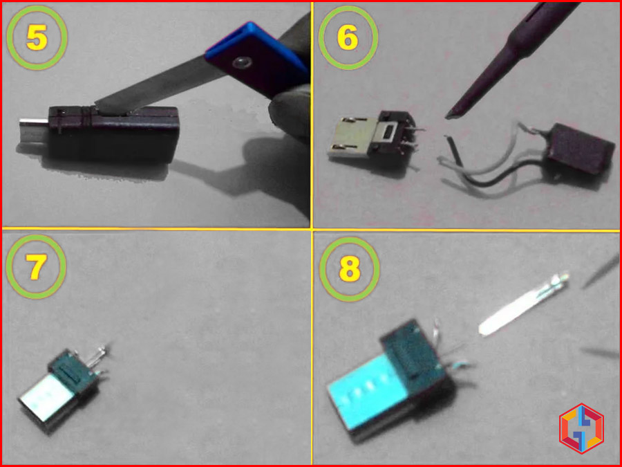 How to Prepare Micro USB Pin