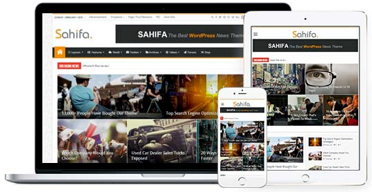 Sahifa Theme – Responsive WordPress News Magazine