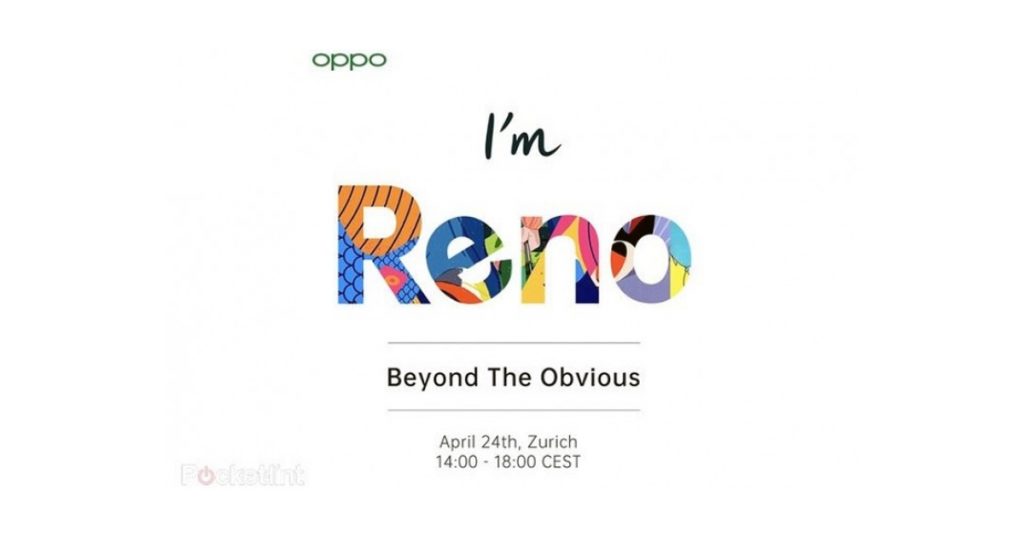 Oppo Reno Launch On April 24 With 10x Zoom And 5G Support 1024x538