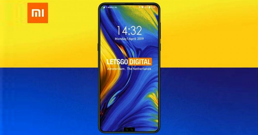 XIAOMI APPLIED FOR FULL SCREEN PATENT REVERSED NOTCH