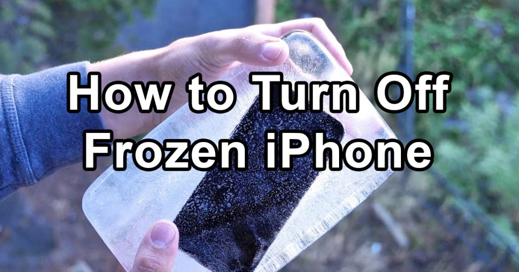 How to Power off Frozen iPhone