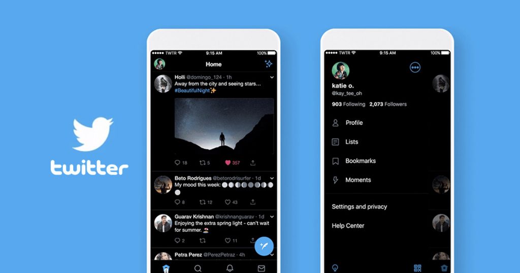 Twitter will launch it's Android 'Lights Out' mode soon