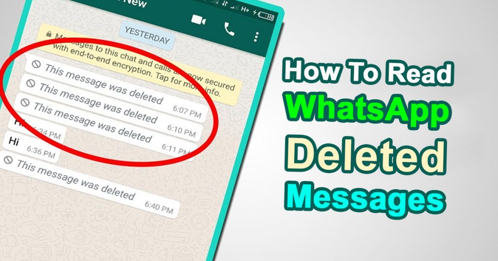 How To Read WhatsApp Deleted Messages On Your IPhone Or Android 1024x538