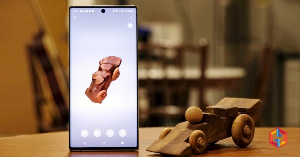 Samsung launches 3D Scanner app for the Galaxy Note 10+