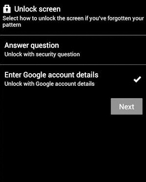 How To Unlock Android Phone Pattern Lock With Gmail Account