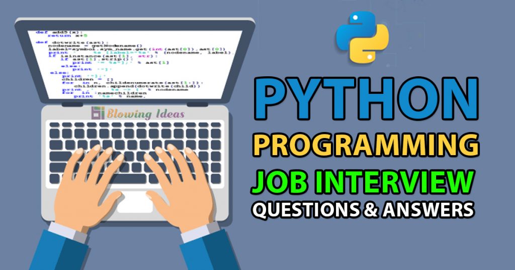 Python Programming Interview Questions Answers 1024x538