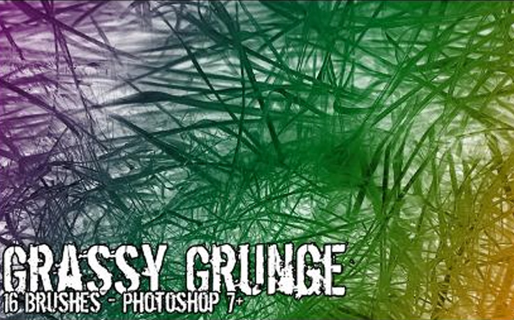 Grassy Grunge Brushes