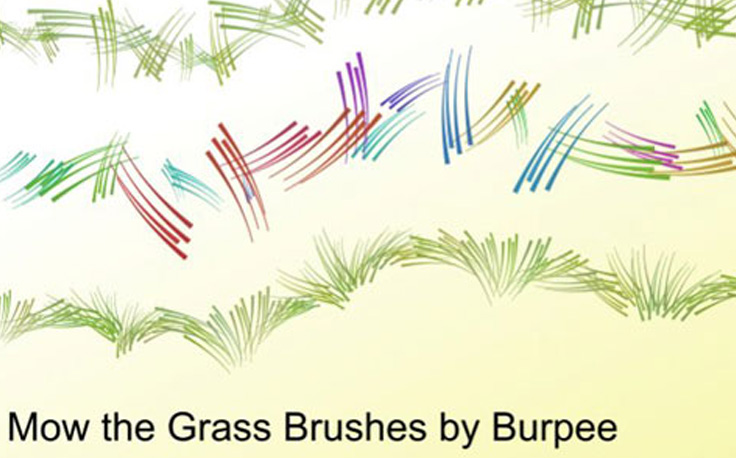 Mow The Grass Brushes