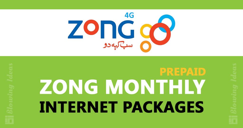 Zong Monthly Internet Packages 1024x538