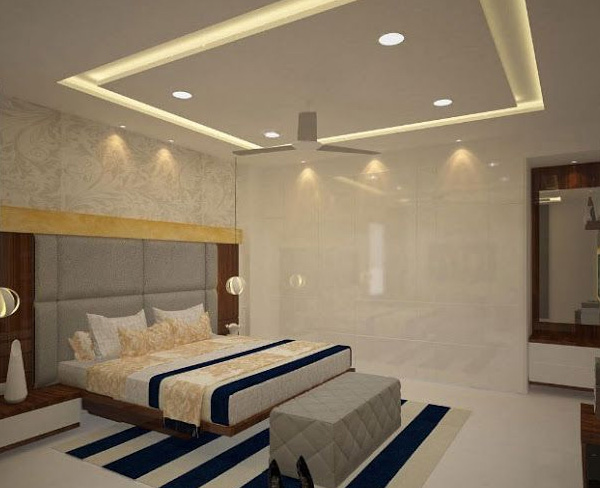 Easy ceiling decor for bedroom