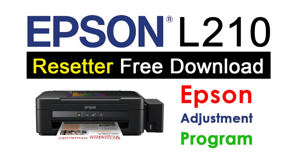 Epson L210 Resetter Adjustment Program Free Download 1024x538