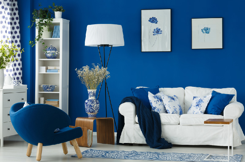 Blue Colour in Interior Design