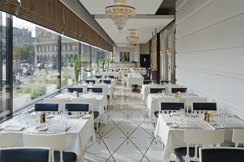 Classic Interior Design of Restaurant