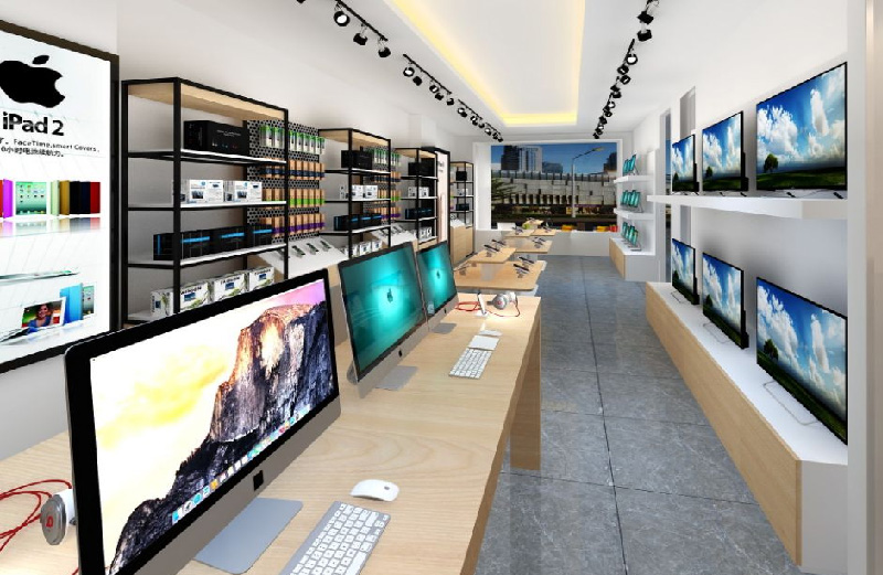 Computer Shop Interior Design