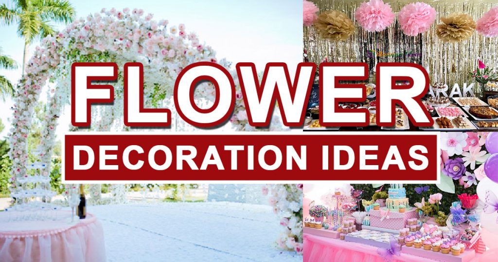 Flower Decoration Ideas According To Occasions 1024x538