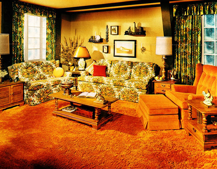 Furnished 1970 Interior Design