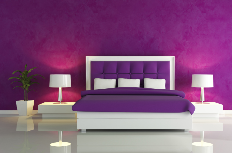 Purple Color In Interior Design