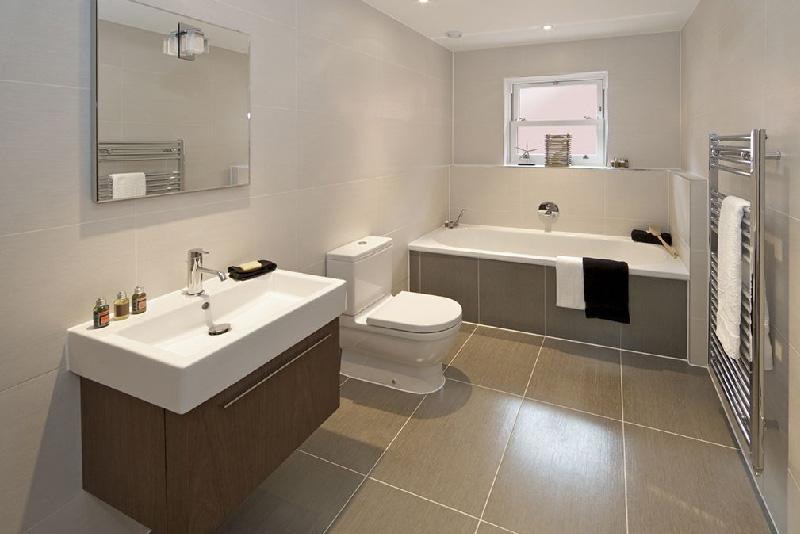 Simple Bathroom Interior