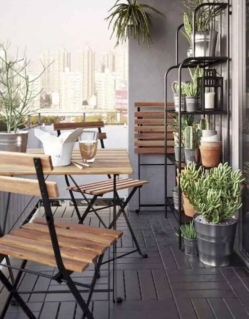 Affordable Small Balcony