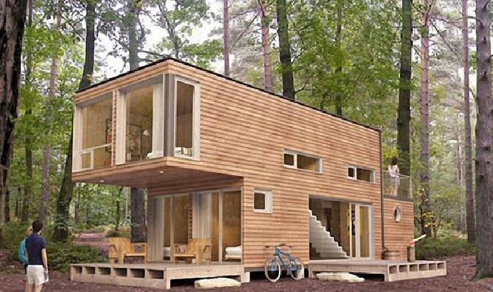 Budget Friendly House Design with Cargo Container