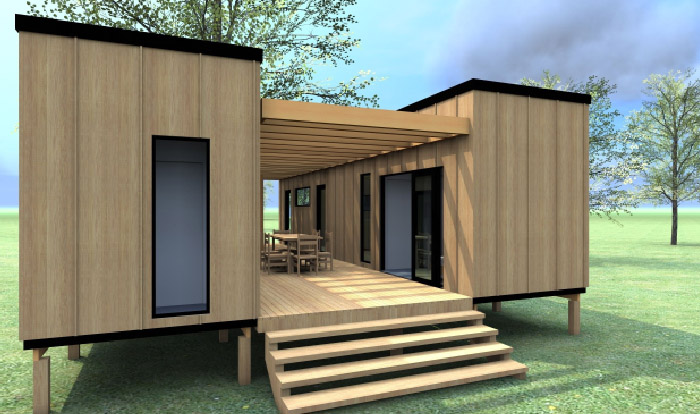 Home Design With Shipping Container