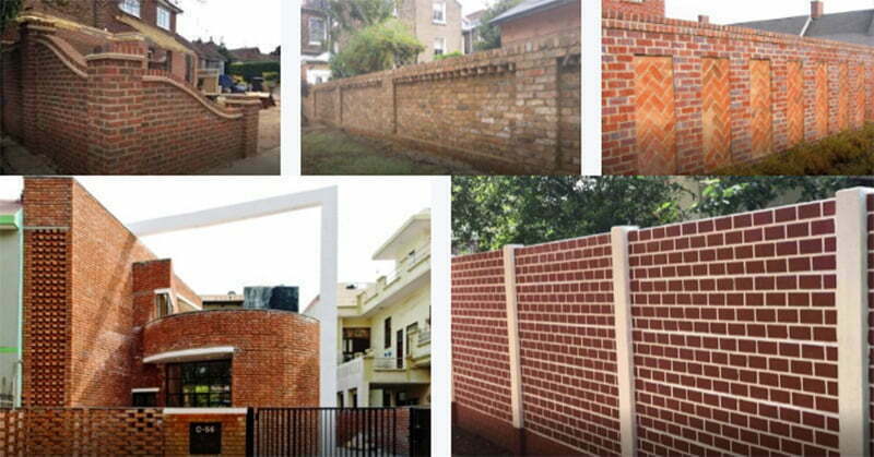 Masonry Compound Wall Design
