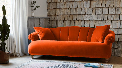 Orange Sofa Designs