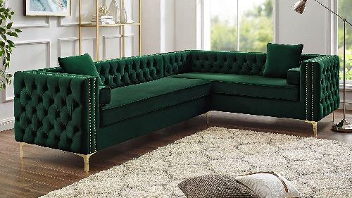 Velvet Sofa Design Ideas