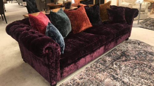 Velvet Sofa Design