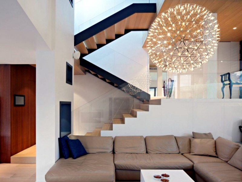 Modern Stair In Living Hall