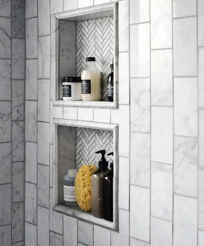 Niches Design for Bathroom