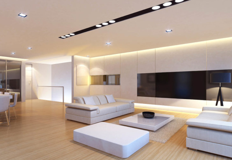 Bright Living Room Lighting