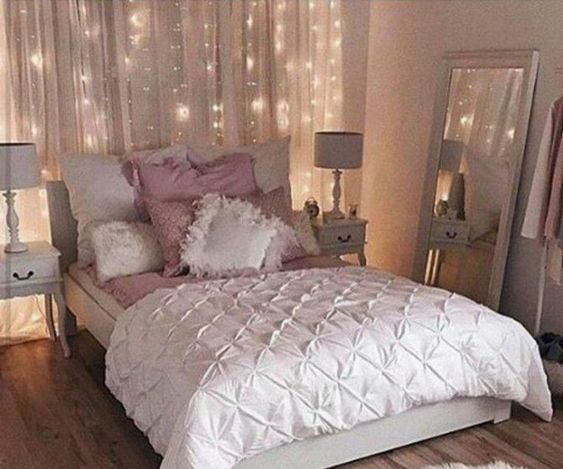 Curtain LED Light Bedroom