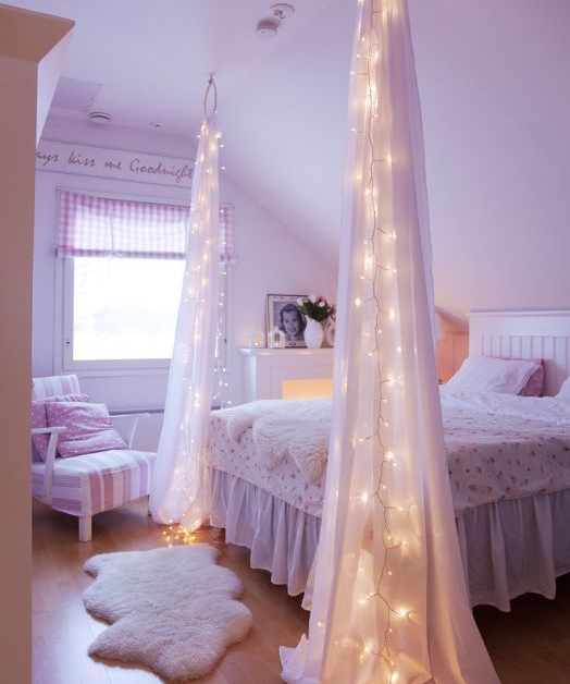 Fairy Style Light Bedroom