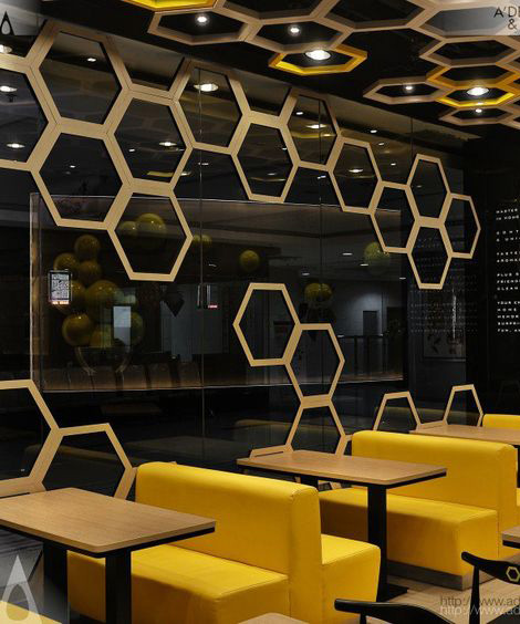 Modern cafe