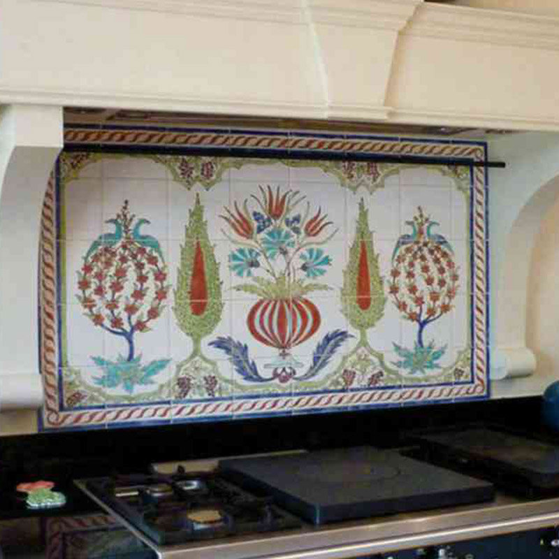 Artistic Kitchen Tiles