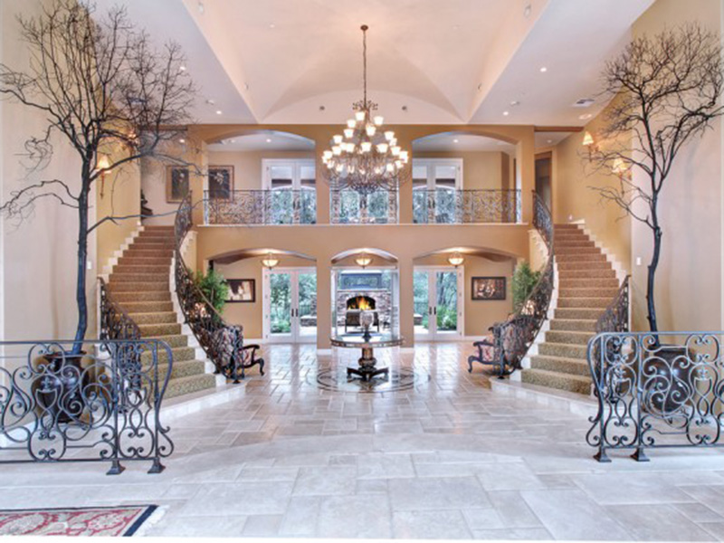 Luxury Entry Hall Stairs