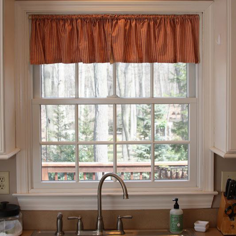 Simple Curtain Design For Kitchen