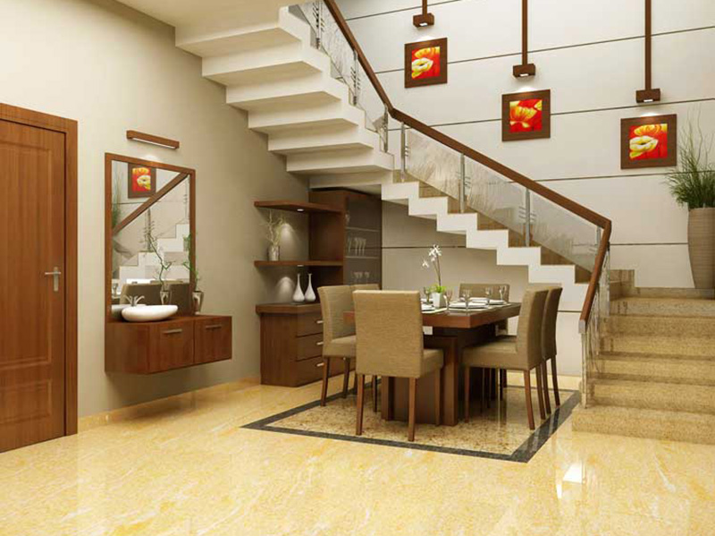 Stair In Hall Design