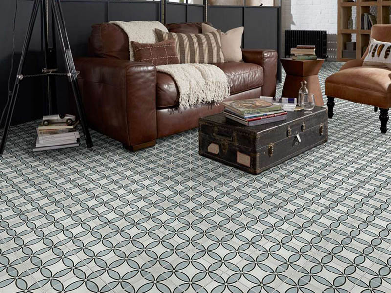 Agate Floor Tiles Living Room Design