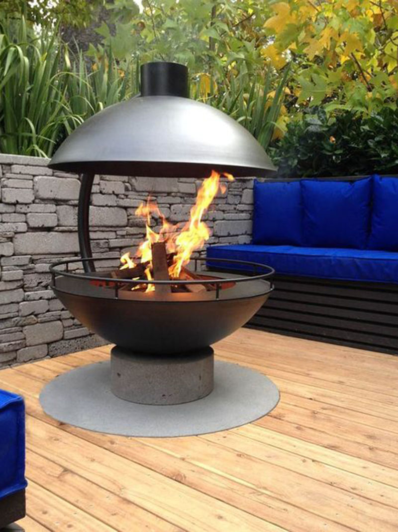 Modern Outdoor Fire Pit Design Ideas, Contemporary Modern Outdoor Fire Pits