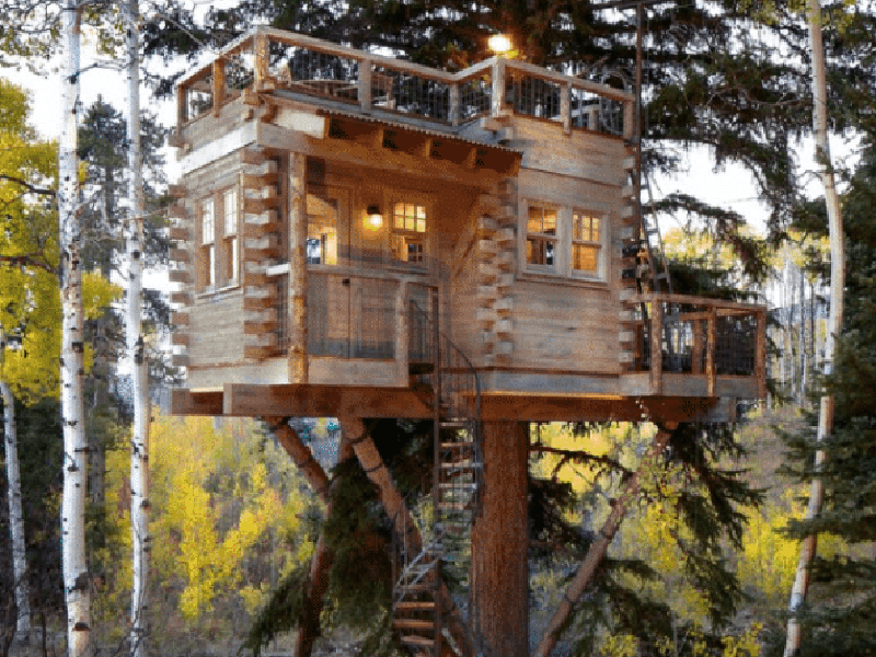 Beautiful Treehouse Design Featured