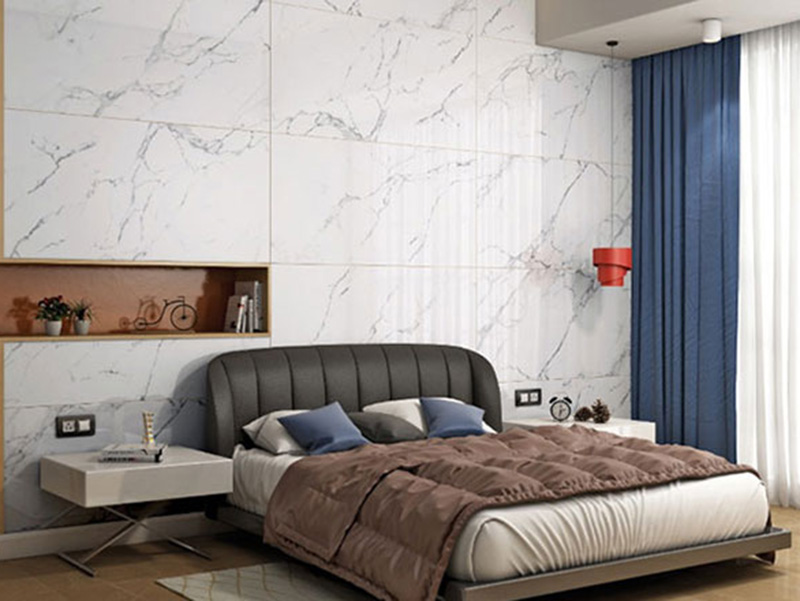 Bedroom Wall Tile Cool White Color