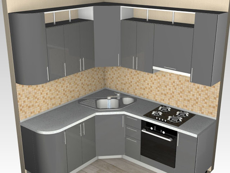 Best Small Kitchen Silver Color