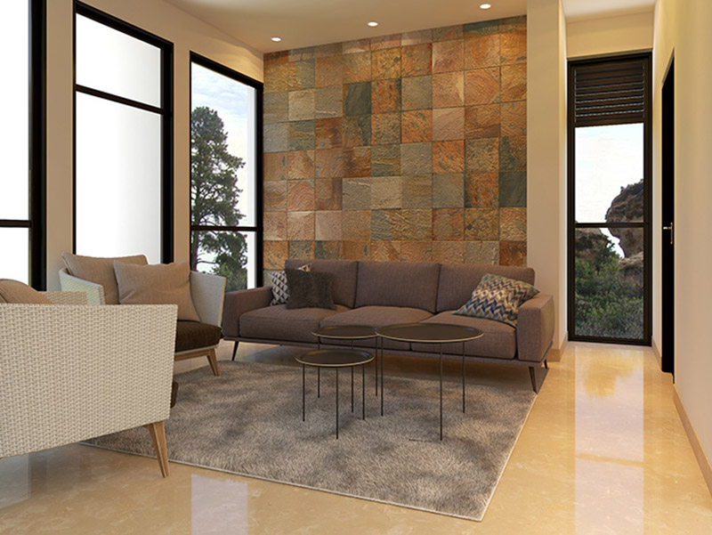Decorative Wal Tiles Living Room
