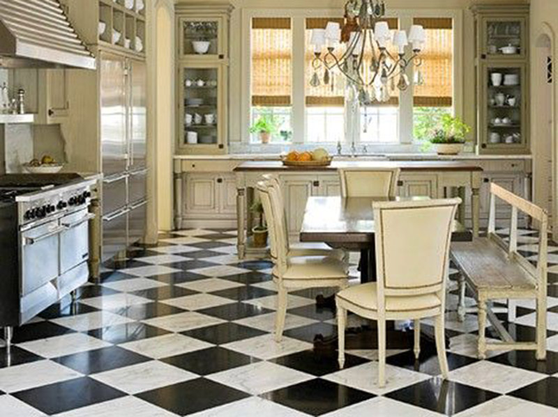 French Style Kitchen Floor Tiles